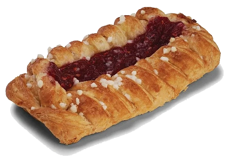 Wienerflette Vanilje&Bringebær
