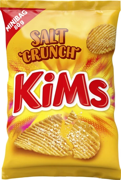 Kims Potetgull Salt Crunch 80g Kims