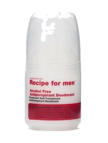 Recipe For Men Alcohol Free Antiperspirant Deodorant 60 ml