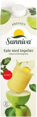 Eplejuice Presset Ingefær 1l Sunniva
