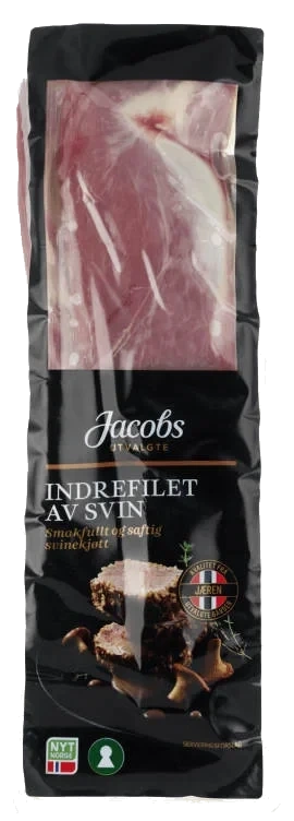 Svin Indrefilet Ca500g Jacobs Utvalgte