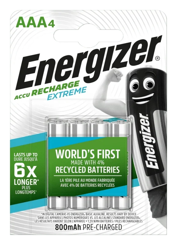 Rechargeable Extreme Aaa/nh12 800mah Fsb4