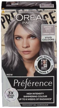 Loreal Paris Préférence Vivids Smokey Grey 9.112