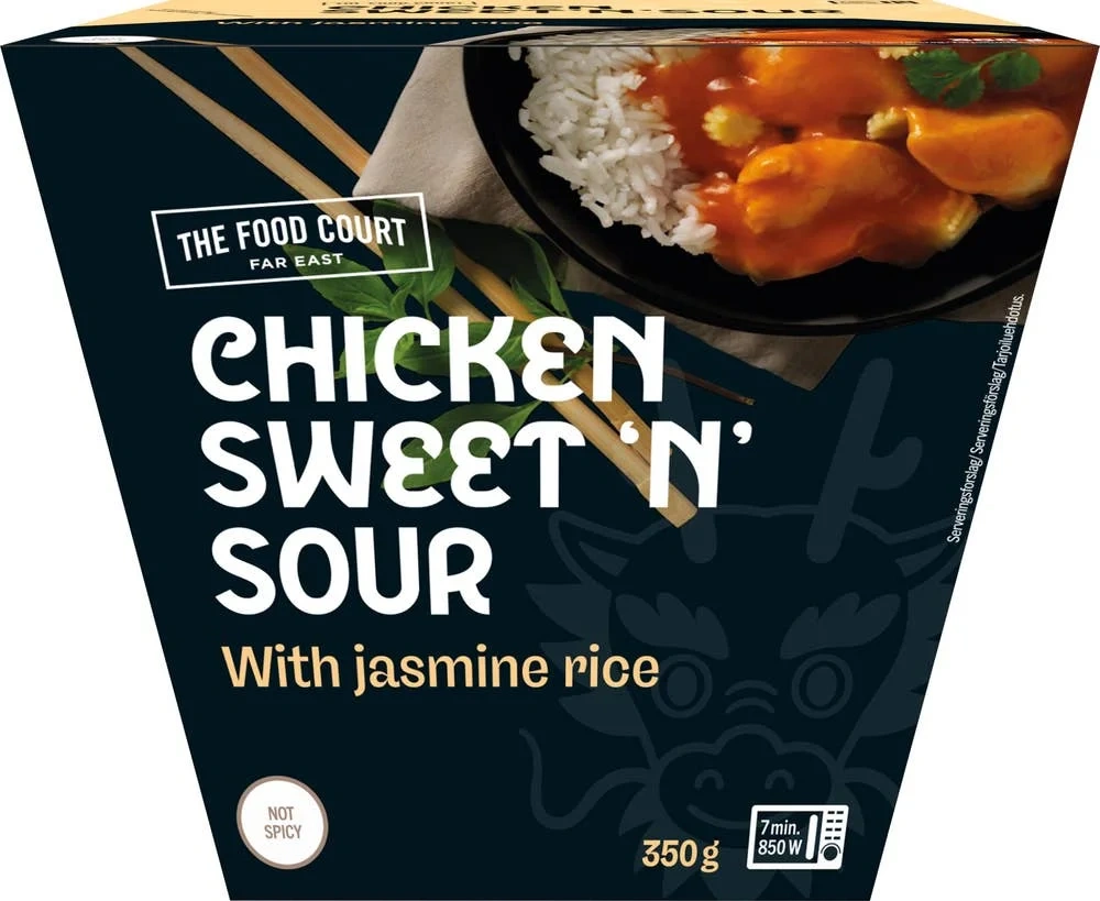 Chicken Sweet'n'Sour with Jasmin Rice