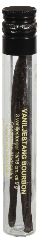 Vaniljestang Madagaskar Bourbon 3stk