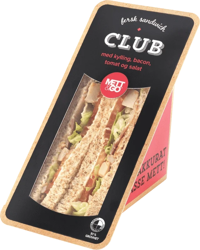 Met&Go Club Sandwich