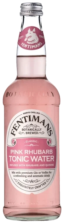Fentimans Pink Rhubarb Tonic Water 0% 50cl