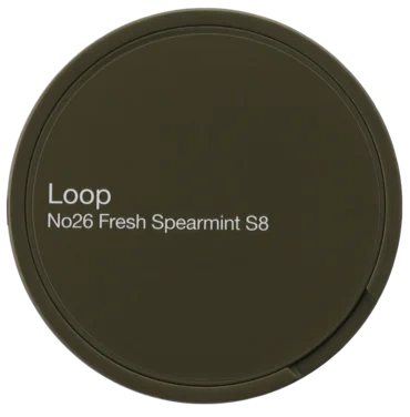 Loop No26 Fresh Spearmint Hyper Strong S8 All White 24 Portions 15g