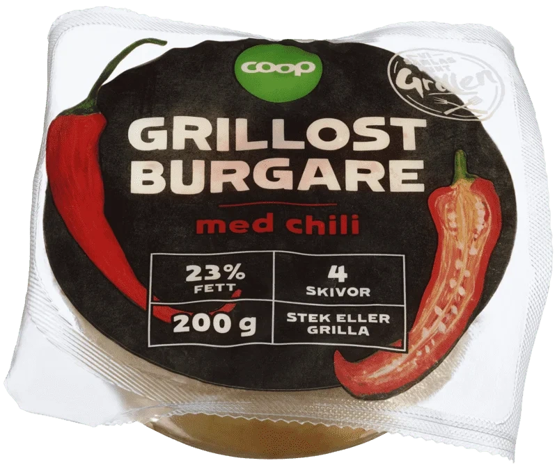 Coop Chili Grillost 200g