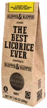 The Best Licorice Ever `honey` 200g Klepper&Klepper
