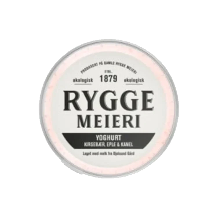 Rygge Meieri Yoghurt med Kirsebær, Eple og Kanel 365 ml