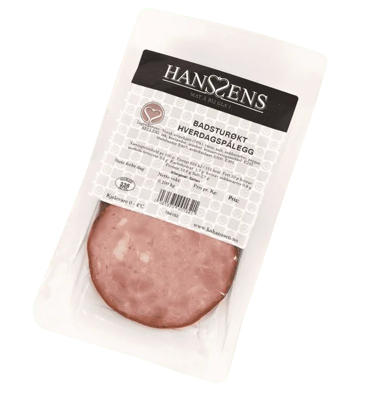 Badsturøkt Hverdagspålegg 100g