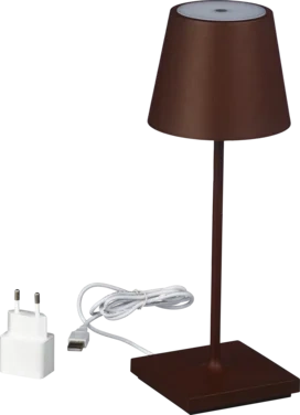 Poldina Pro Mini Bordlampe Led Brun