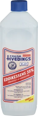 Eddikessens Klar 500ml 35% Hveding