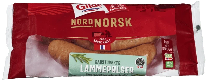 Gilde Nordnorsk Lammepølse 300g