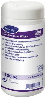 Suma Alcohol Wipes 150stk