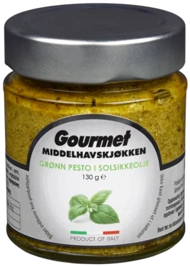 Pesto Grønn Genovese Gourmet 130g