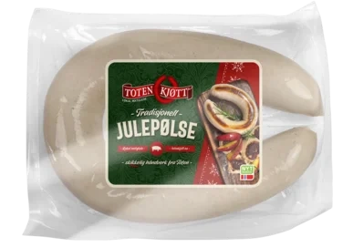 Julepølse 350g Toten Kjøtt