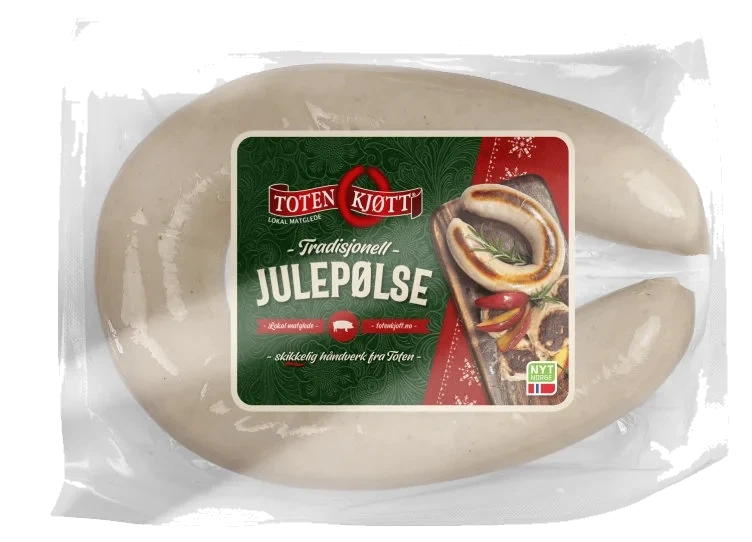 Julepølse 350g Toten Kjøtt