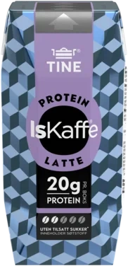 Iskaffe Latte Protein uten 330ml Tine