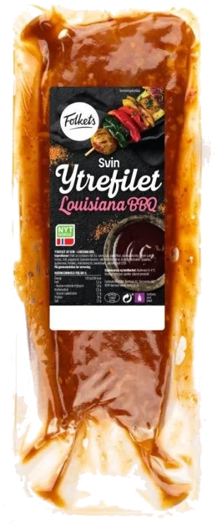 Svin Ytrefilet Louisiana Ca500g Folkets