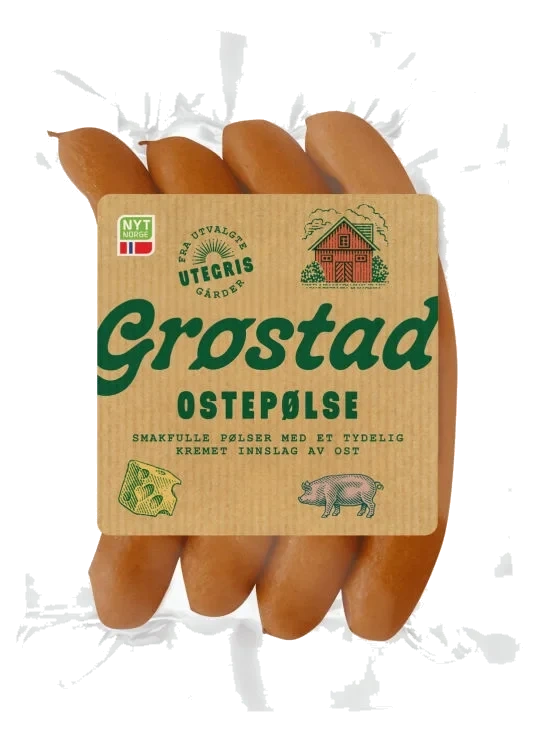 Ostepølse 240g Grøstad