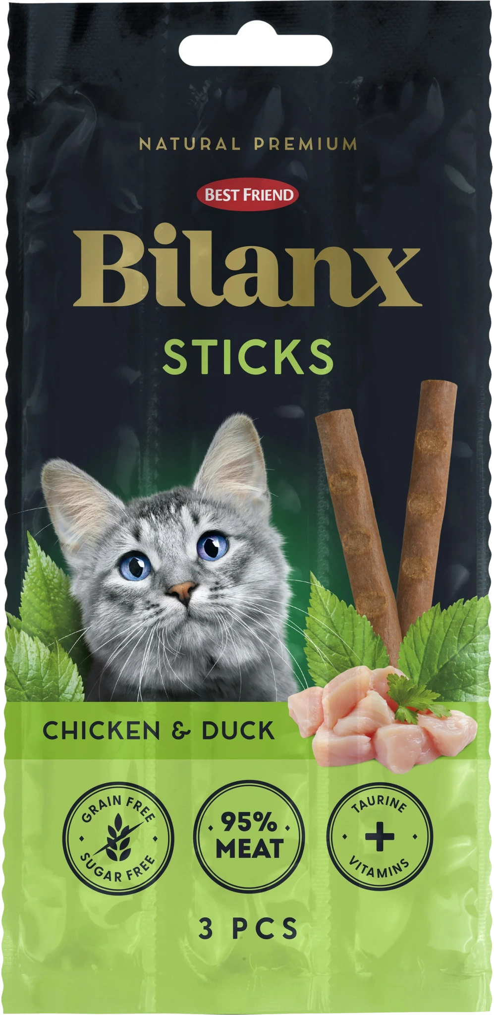 Sticks Kyckling & anka 3-pack