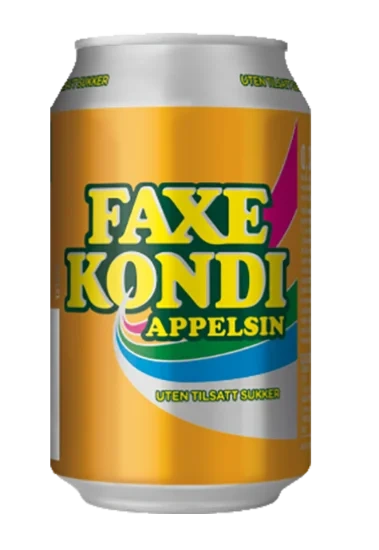Faxe Kondi Appelsin 0,33l