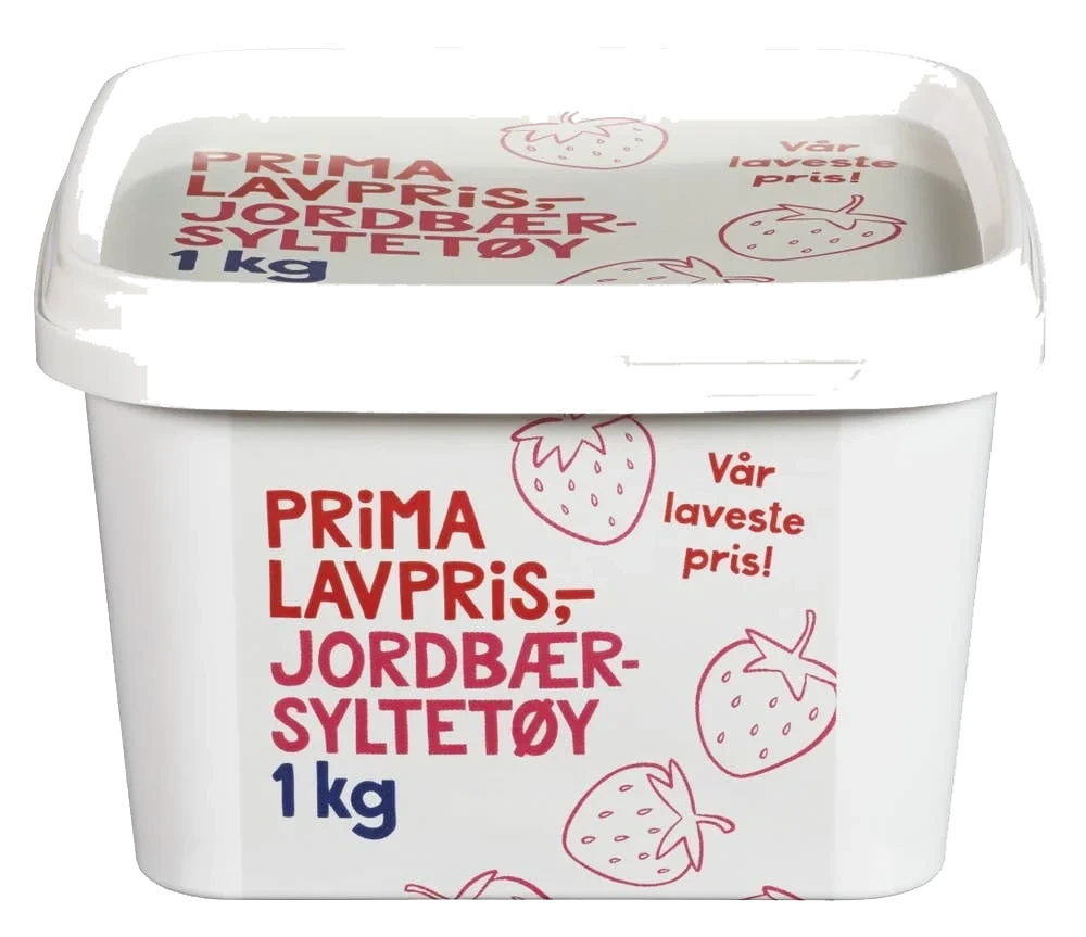 Jordbærsyltetøy 1 kg