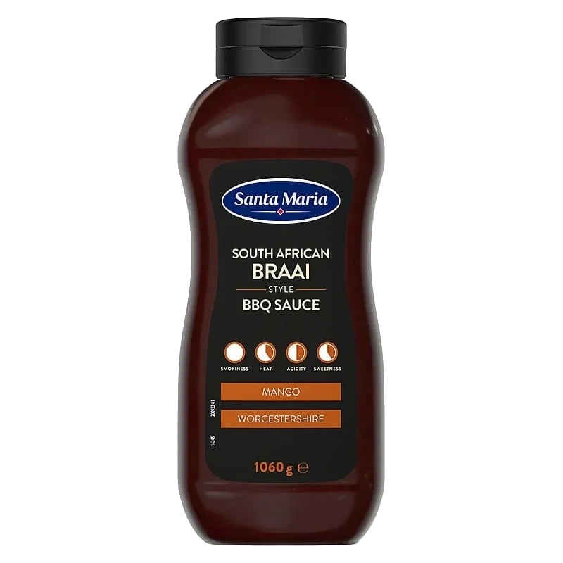 South african braai style bbq sauce 1060g