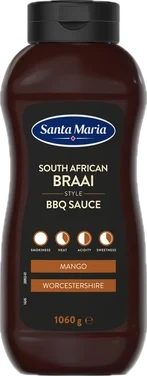 South african braai style bbq sauce 1060g