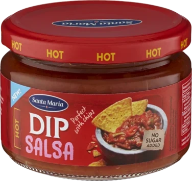 Salsa Dip Hot 250g Santa Maria