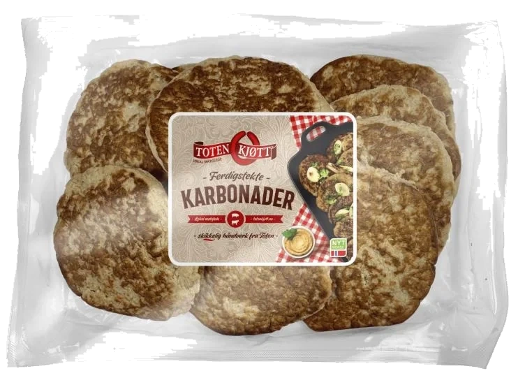 Karbonader 740g Toten Kjøtt