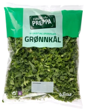 Grønnkål Vasket 150g Ferdig Preppa