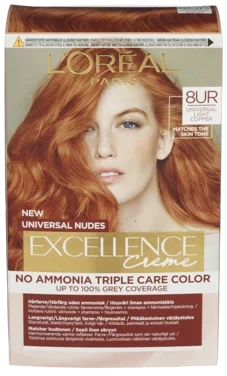 Loreal Paris Excellence Universal Nudes 8uc Light Copper