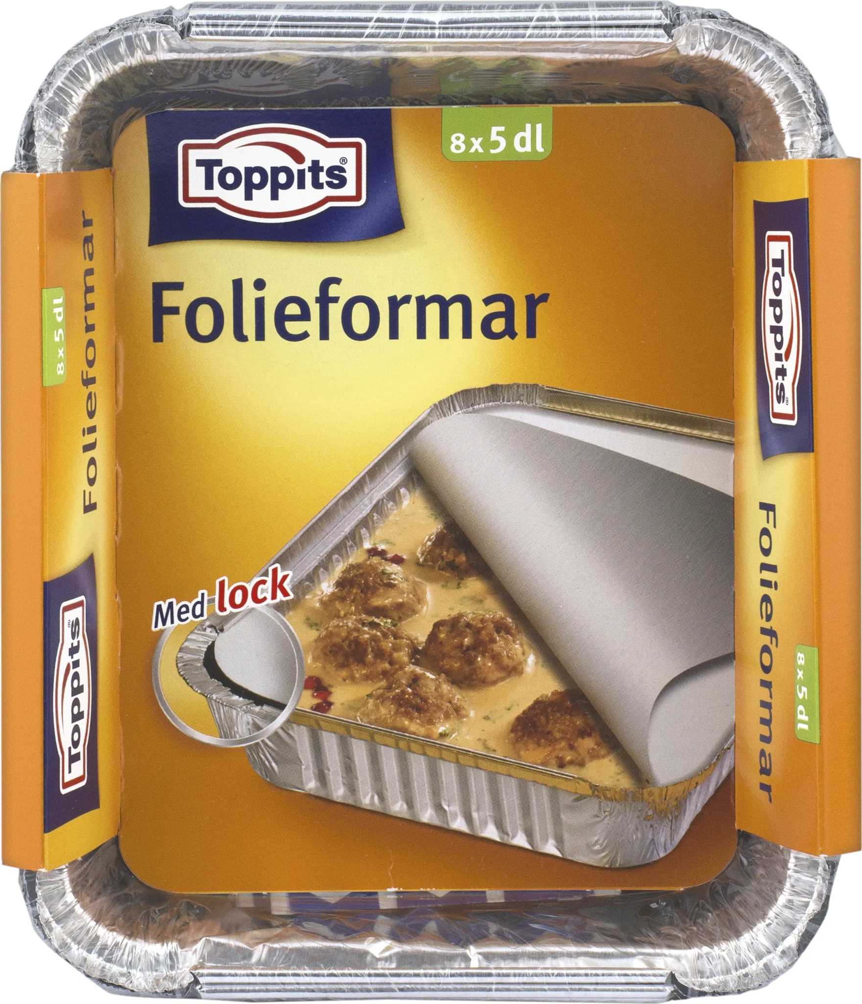 Folieformar 5dl 8-pack