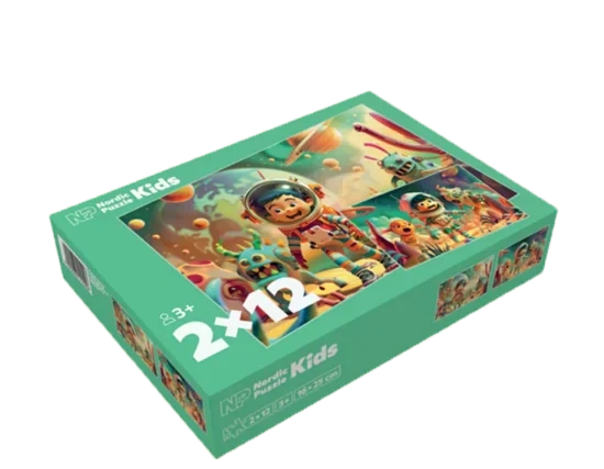 Puslespill Space 2x24 Brikker