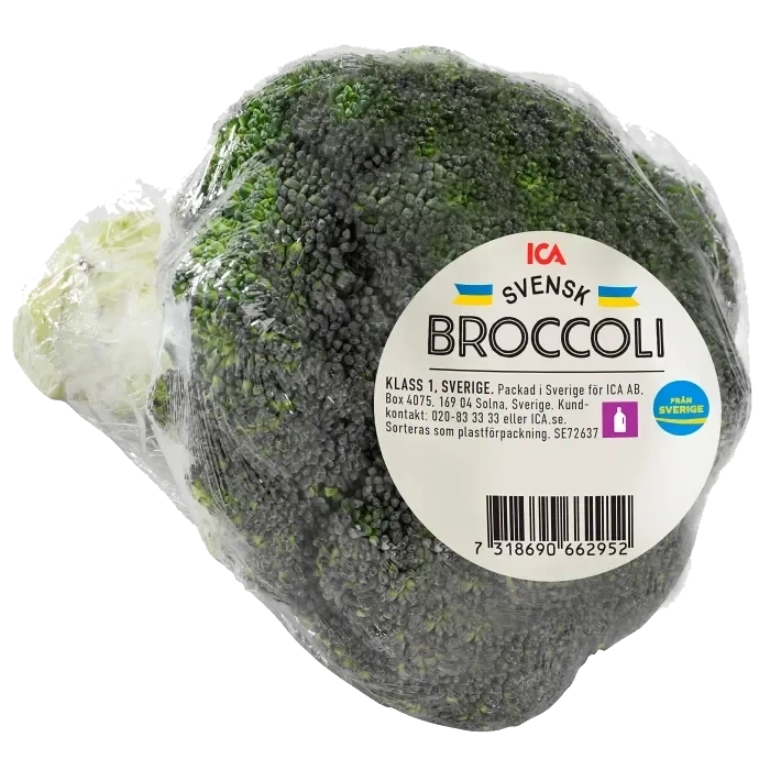 Broccoli filmad 250g Klass 1 ICA