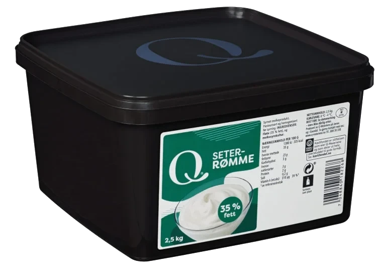 Seterrømme 35% 2,5kg Q