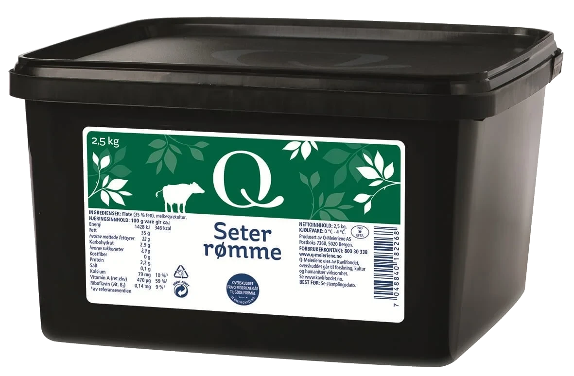 Q Seterrømme 2,5kg