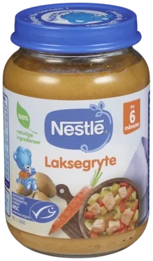 Laksegryte 6mnd 190g Nestle