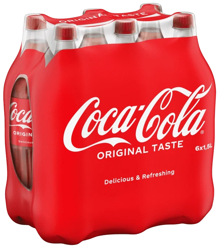 Coca-Cola 6stk x 1,5l, 9l