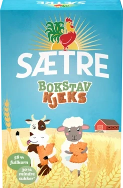 Bokstavkjeks Orginal 175g