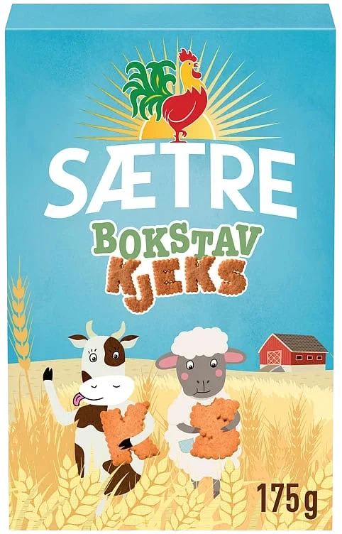 Bokstavkjeks Orginal 175g
