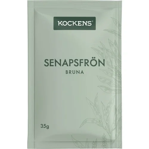 Senapsfrö Brunt Påse