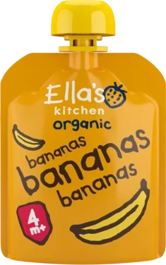 Bananas Økol 4mnd 70g Ellas