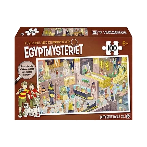 Puslespill Egyptmysteriet - Detektivbyrå Nr.2
