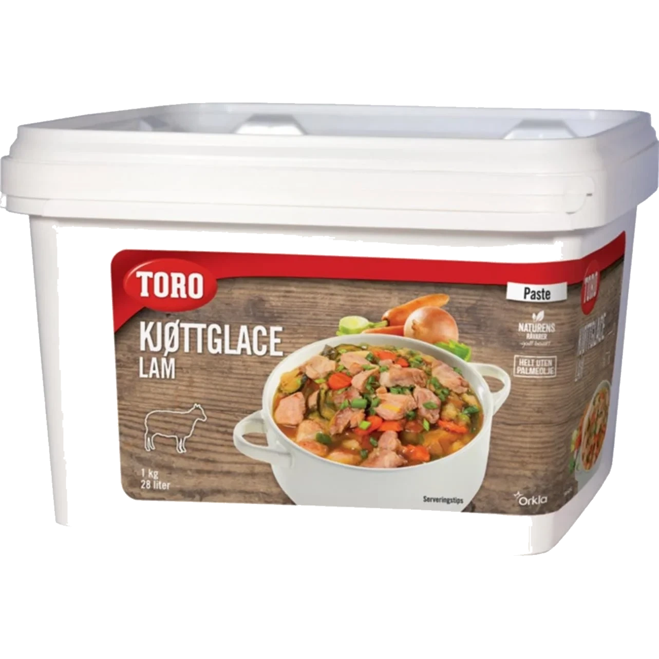 Kjøttglace Lam Pastøs 28l 1kg