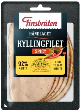 Kyllingfilet Spicy Pålegg 90g Finsbråten