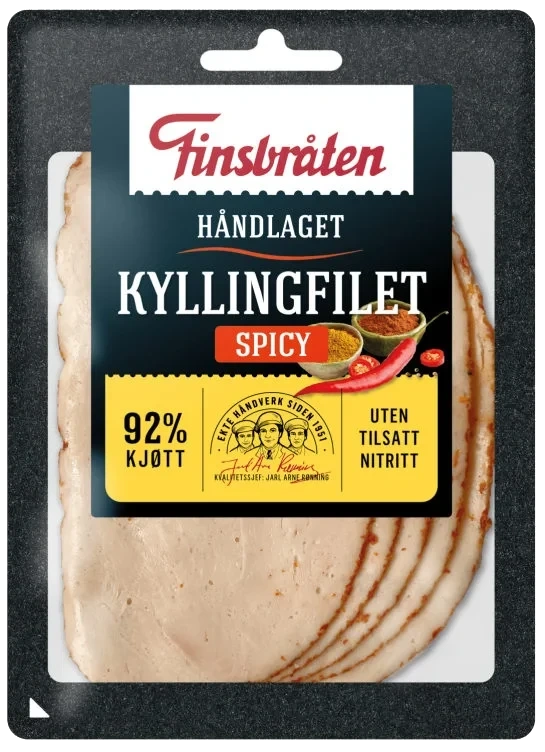 Kyllingfilet Spicy 90g Finsbråten